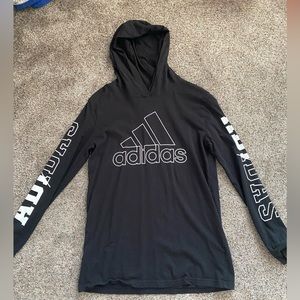 Unisex Long sleeve Adidas with hood